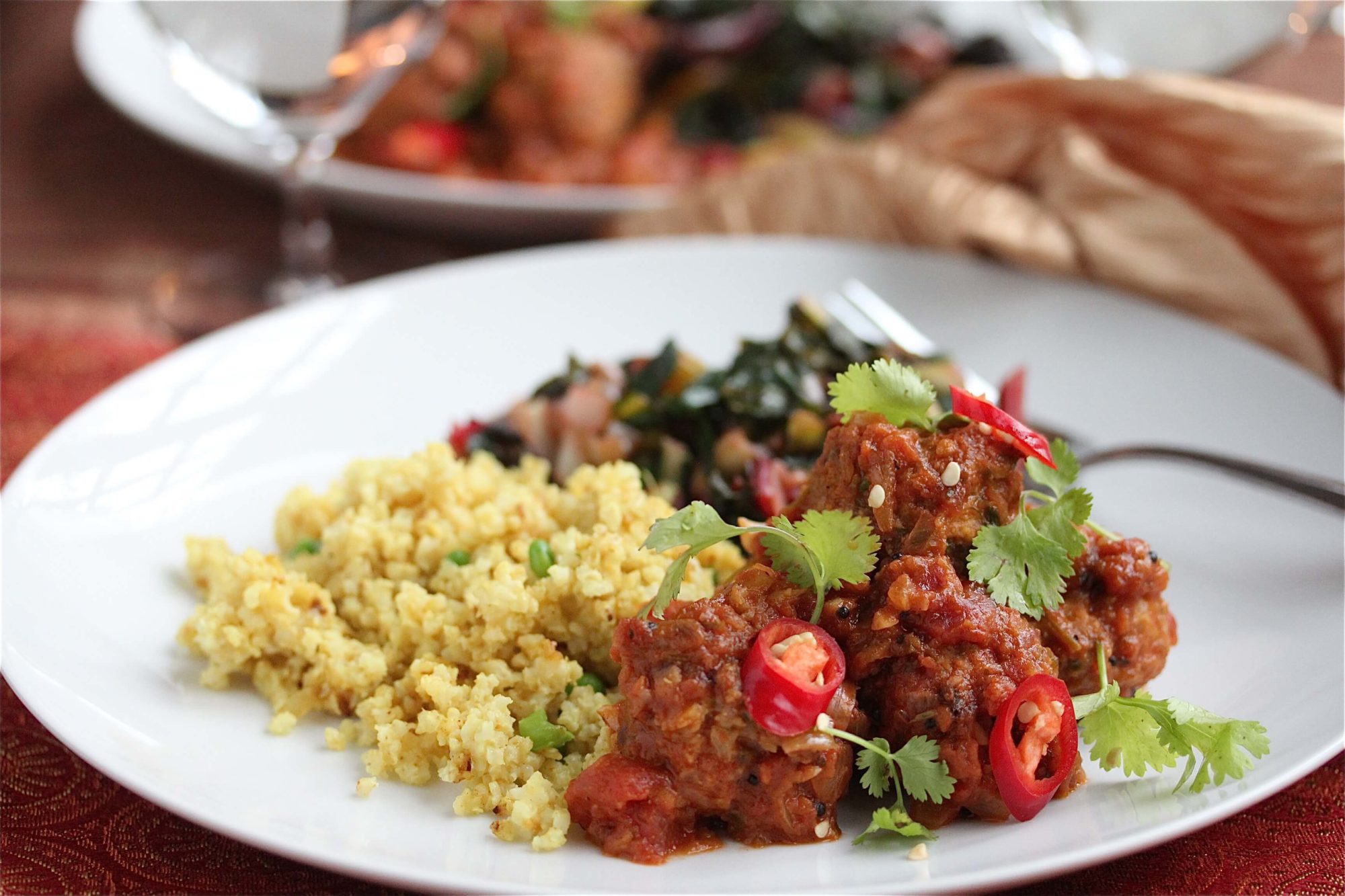 Tikka Masala Meatballs