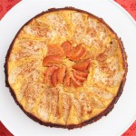Orange Cake with Pear and Persimmon