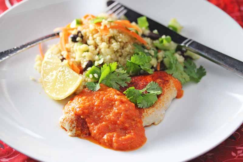 Chicken with Romesco Sauce