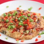 Asian Fusion Omelette/Frittata with Dashi Gravy