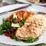 Grilled Chicken with Parsley Salad and Sun-Dried Tomatoes