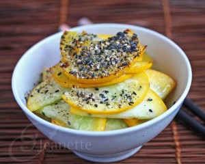 Sesame Summer Squash Stir-Fry