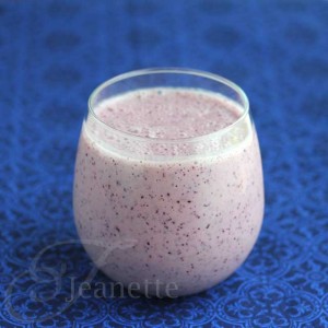 Blueberry Banana Yogurt Smoothie