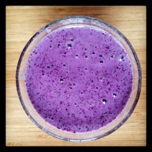 Blueberry Banana Yogurt Smoothie