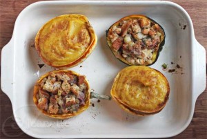 Sweet Spiced Winter Squash Casserole