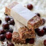Cranberry Coconut Raw Bars
