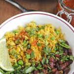 Burmese Breakfast Rice Bowl © Jeanette's Healthy Living