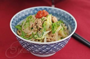 Steamy Kitchen's Dan Dan Mien © Jeanette's Healthy Living
