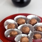 Dark Chocolate Red Wine Truffles