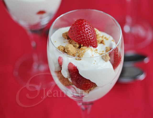 Skinny Strawberry Cheesecake Parfait Recipe Jeanette S Healthy