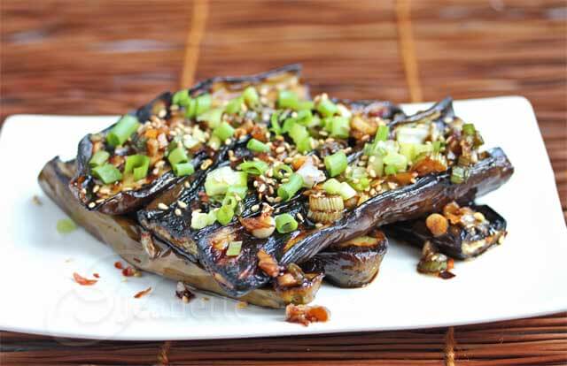 Asian Grilled Eggplant With Soy Sesame Sauce Recipe Jeanette S Healthy Living