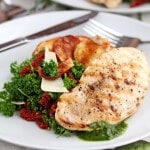Grilled Chicken with Parsley Salad and Sun-Dried Tomatoes