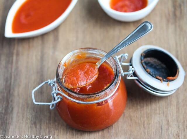 Homemade Ghost Chile Hot Sauce - very fragrant and super hot! ~ https://jeanetteshealthyliving.com