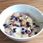 Creamy Amaranth Porridge © Jeanette's Healthy Living