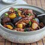 Chinese Chestnut Chicken © Jeanette's Healthy Living