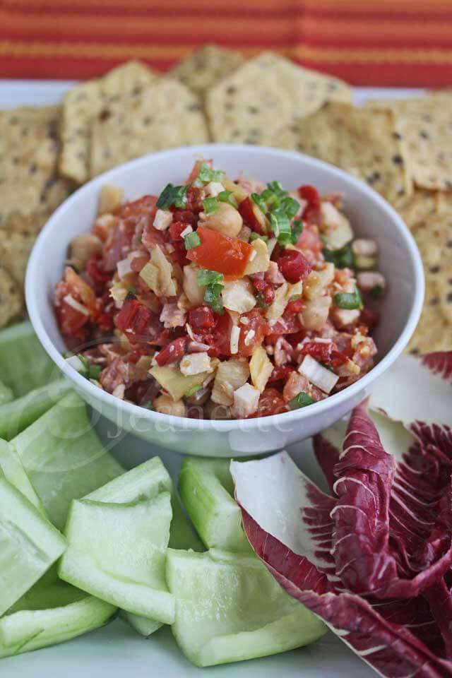 Healthy Italian Sub Dip © Jeanette's Healthy Living