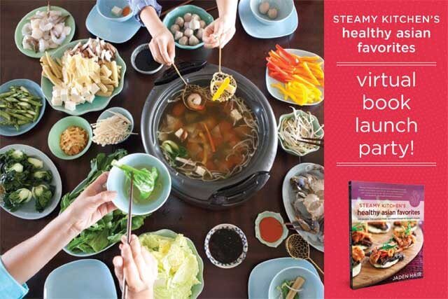 Steamy Kitchen virtual book launch
