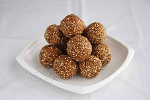 Quinoa Muesli Date Plum Truffle Energy Balls © Jeanette's Healthy Living