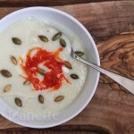 Creamless Cream of Cauliflower Soup © Jeanette's Healthy Living