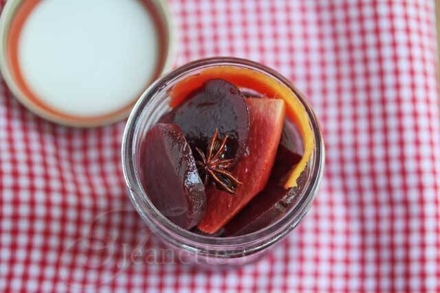 Star Anise Ginger Pickled Beets