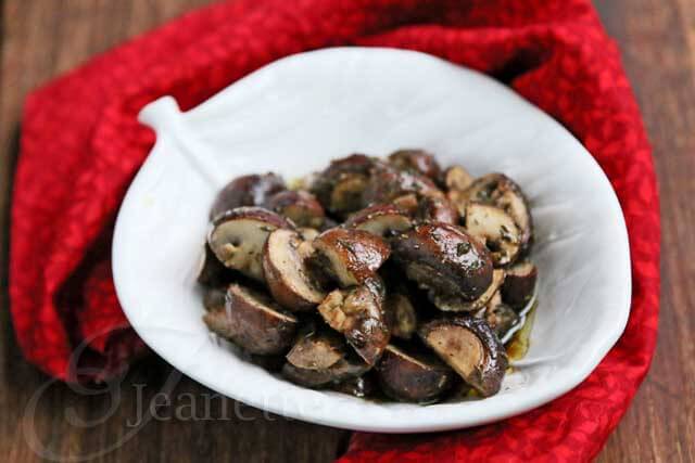 Cancer-Fighting Oven Roasted Mushrooms and Thyme