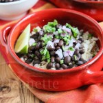 Slow Cooker Chipotle Style Black Beans - so easy you can make this at home