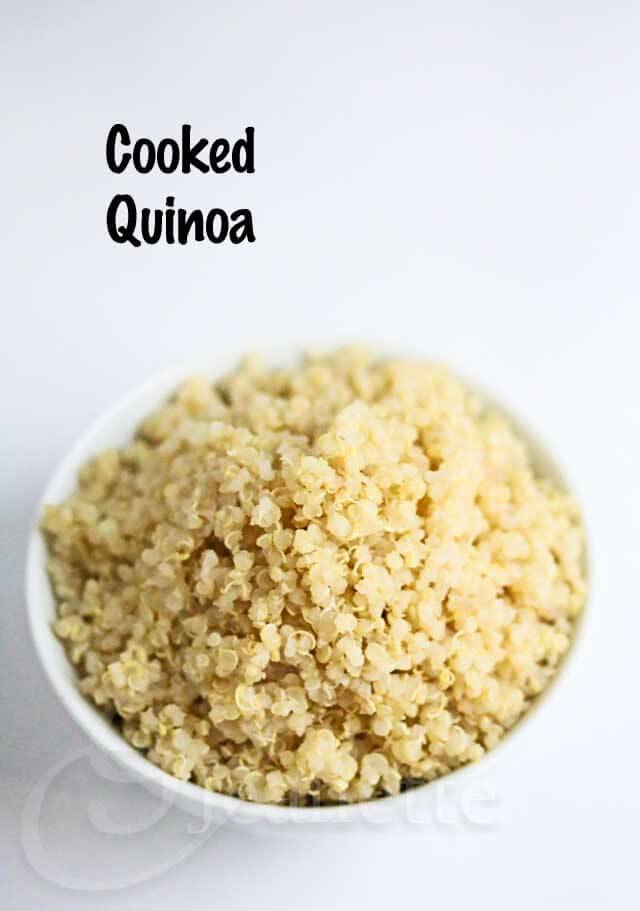 Cooked Quinoa © Jeanette's Healthy Living