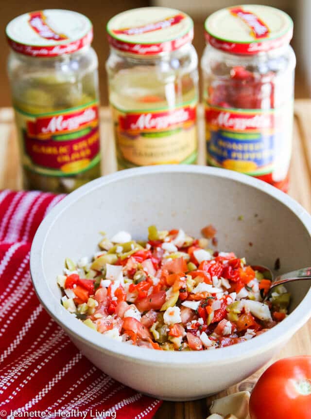 Muffaletta Olive Salad © Jeanette's Healthy Living