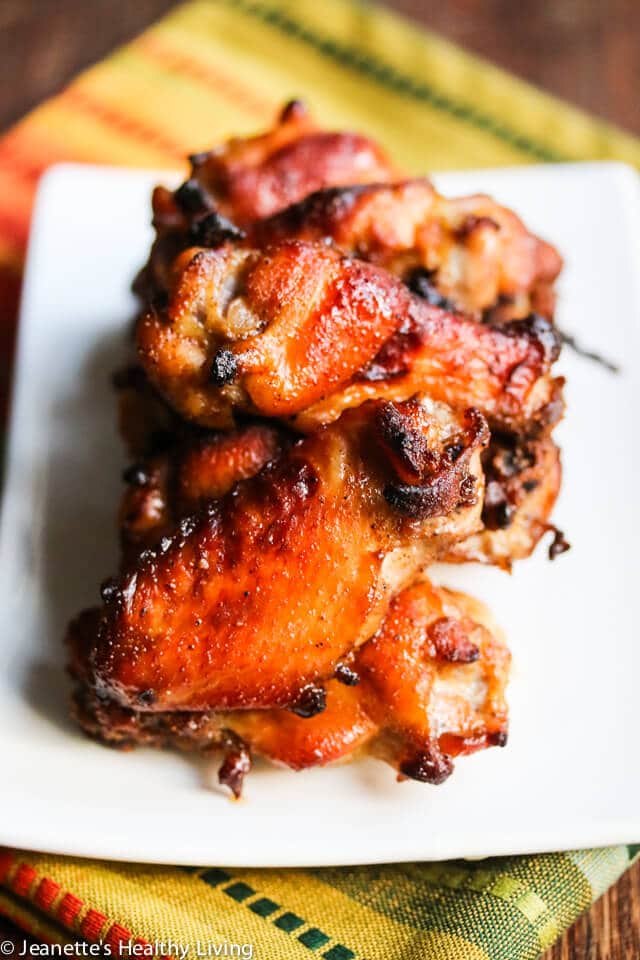 Spicy + Sweet Baked Chicken Wings-2