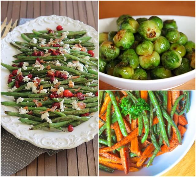 Healthy Brussels Sprout and Green Bean Recipes