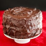 Decadent Gluten-Free Chocolate Cake - so chocolatey and rich, no one will guess it's gluten-free...perfect for the holiday dessert table.