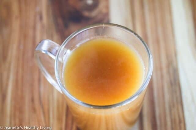 Mineral Rich Beef Bone Broth - drink a mug of this mineral rich bone broth or use it as a base for soups, stews or sauces - it's healthy and nourishing, and facilitates digestion