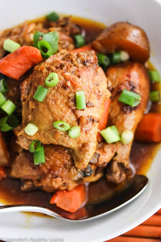 Slow Cooker Chinese Curry Chicken - this is our favorite family curry that we've been making for the past 20 years