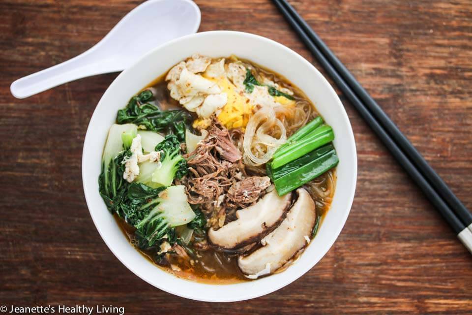 Spicy Korean Beef Noodle Soup Recipe - Jeanette's Healthy ...