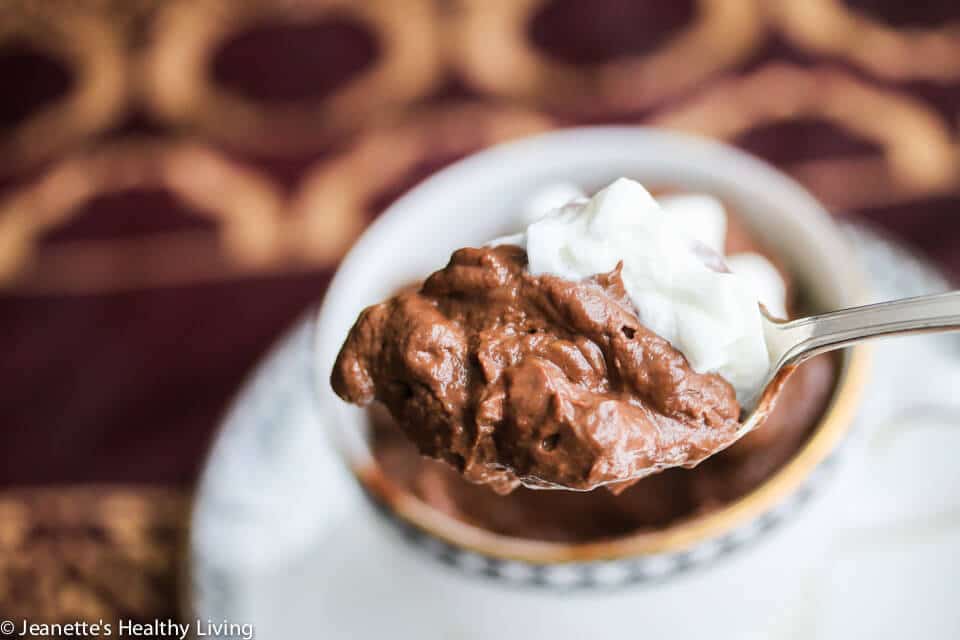 Sugar-Free Low-Carb Dairy-Free Chocolate Mousse - just 145 calories! The perfect Valentine's Day treat!