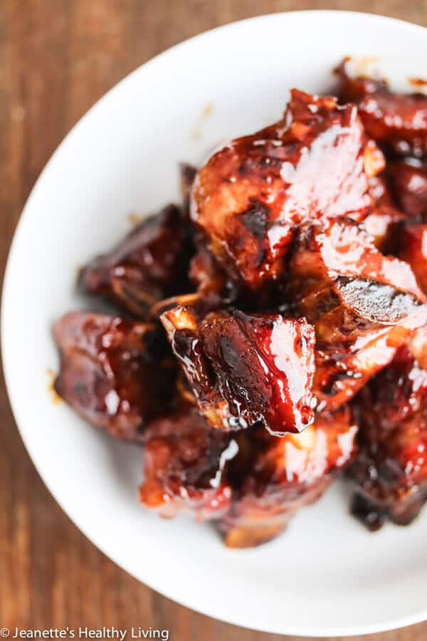 Chinese Sticky Honey Spareribs - only 3 ingredients! The key to this recipe is in the last 5 minutes of cooking