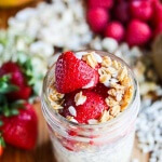 Twenty Healthy Overnight Oatmeal Recipe Combinations - these no-cook oatmeal in mason jars are a quick, healthy grab-and-go breakfast. Make a batch for the week and use any of these 20 recipe combinations. Nutrition facts included in this post.