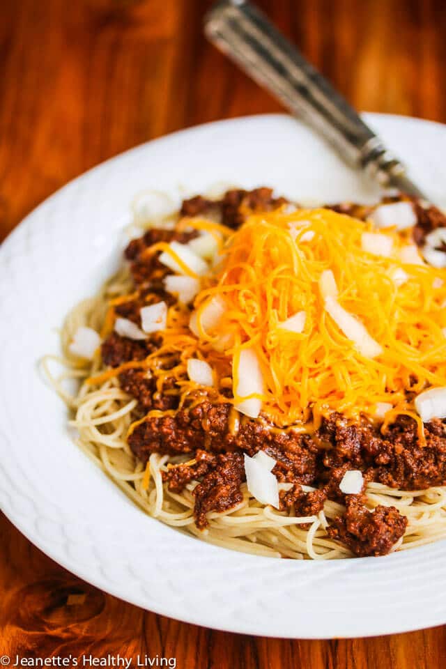 Slow Cooker Cincinnati Chili - this is one of my kids' favorite meals - pure comfort food - perfect for back to school