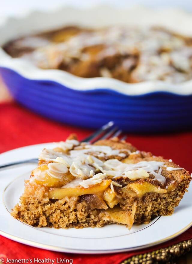Apple Buttermilk Spelt Coffee Cake - serve this warm for breakfast or as a snack - it's the ultimate essence of Fall