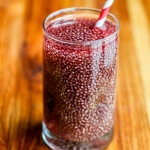 Hydrating Chia Fresca Drink made with Ocean Spray PACt