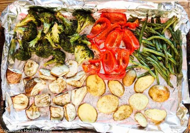 Pan Roasted Chicken and Vegetables - this is an extremely versatile recipe that works with almost any vegetable and spice/herb mix