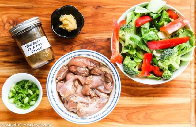 Chinese Stir Fry Chicken and Vegetables - this healthy stir fry is so much better than takeout - the Chinese stir fry sauce is the secret