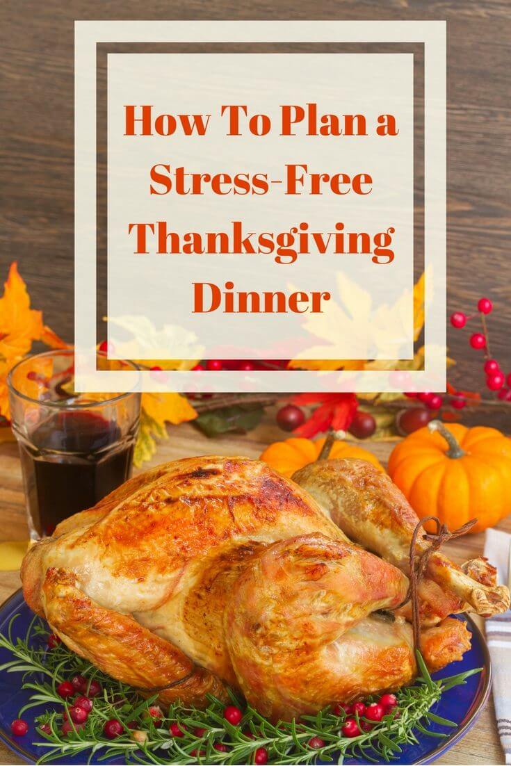How To Plan Thanksgiving Dinner - helpful tips and ideas for planning Thanksgiving dinner, including a sample schedule to follow for Thanksgiving dinner