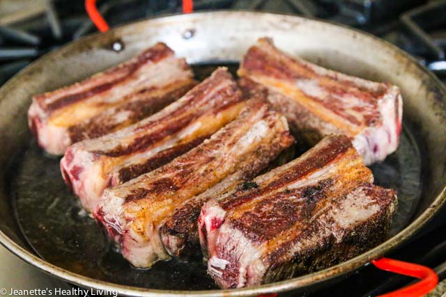 Slow Cooker Red Wine Short Ribs - these are fall-off-the-bone tender