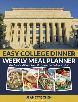 Weekly College Meal Planner