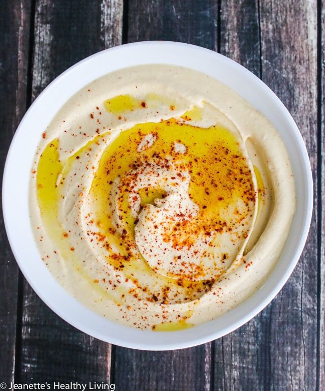 Homemade Israeli Hummus, Pita Bread and Schug - three foods I enjoyed during my trip to Israel