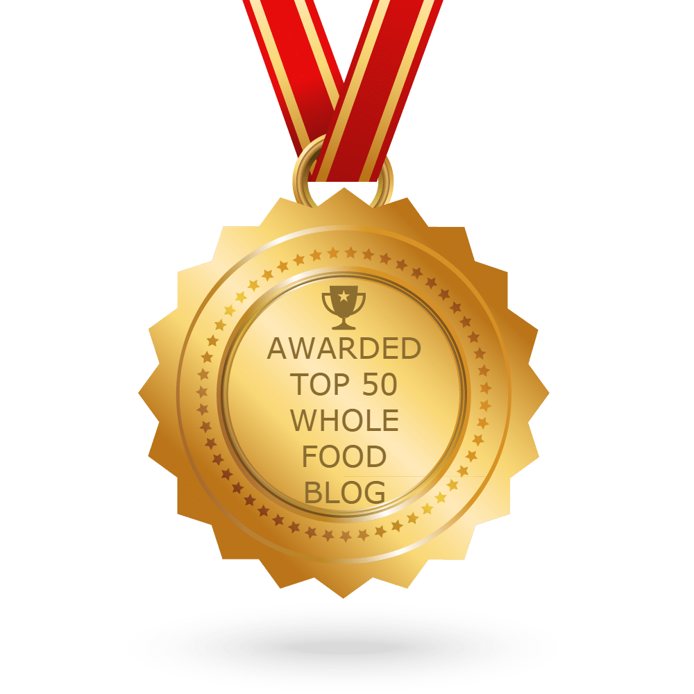 2017 Feedspot Winner - Top Whole Food Blog