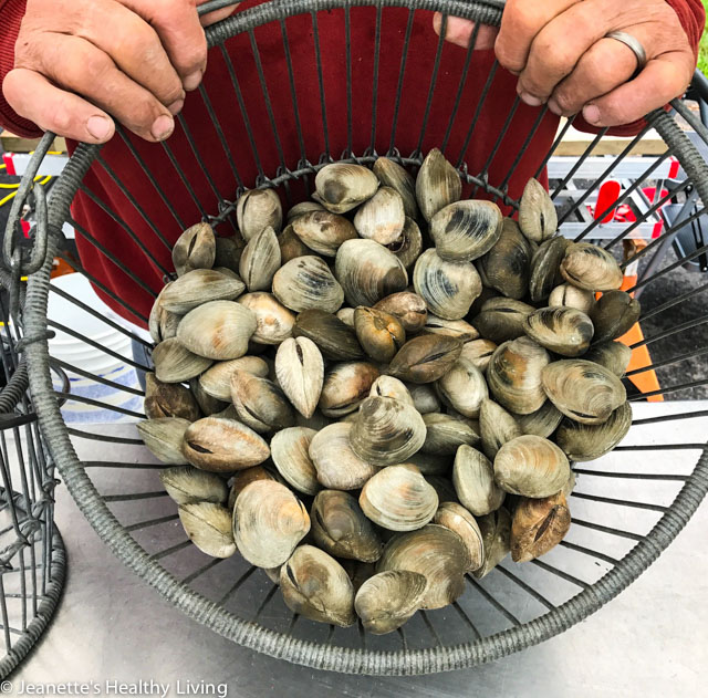 Fresh Clams from Pepe's Cream of the Crop for White Clam Sauce