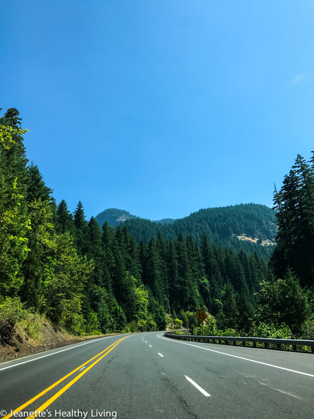 Road to Crater Lake