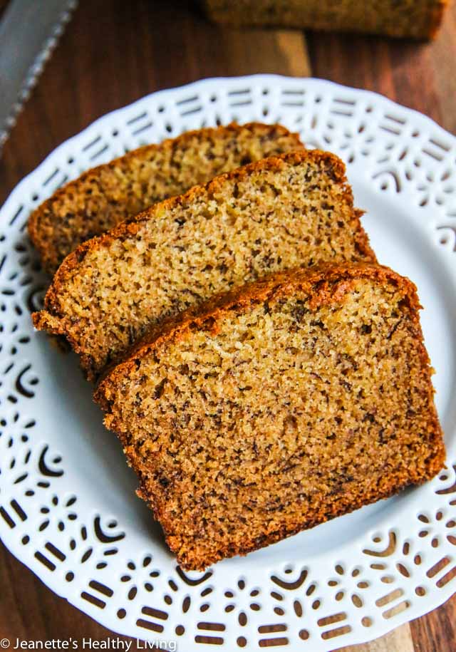 Browned Butter Banana Bread - decadently delicious, made a little healthier with whole wheat pastry flour